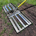 Lawnix 30” Lawn Leveler - 304 Stainless Steel Lawn Leveling Rake with 78” Adjustable Handle | Level Your Lawn Like a Pro — Without Bending, Straining, or Overworking